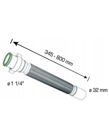 Bonomini przyłącze elastyczne i rozciągliwe 9132PP54B0