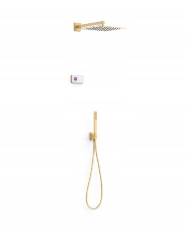 Zestaw prysznicowy podtynkowy Tres SHOWER TECHNOLOGY złoty mat 09286558OM