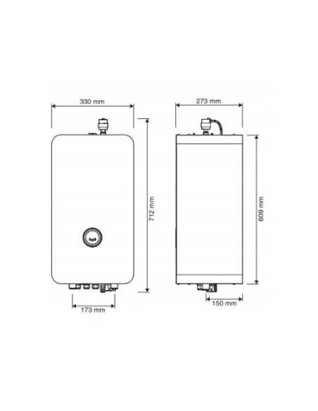 BOSCH Kocioł elektryczny Tronic Heat 3500 12kW 7738504977