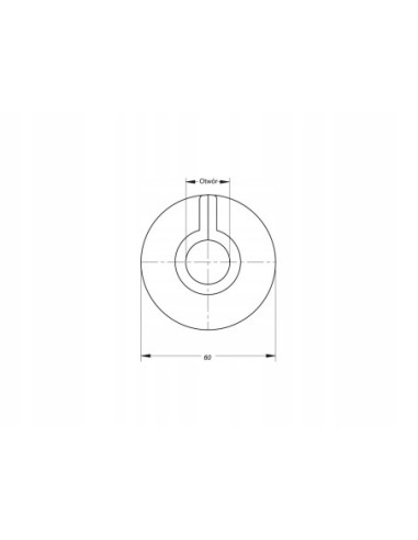 Rozeta Bonomini Zatrzaskowa 16 mm 9940DN16B0 / 10 szt w opakowaniu /