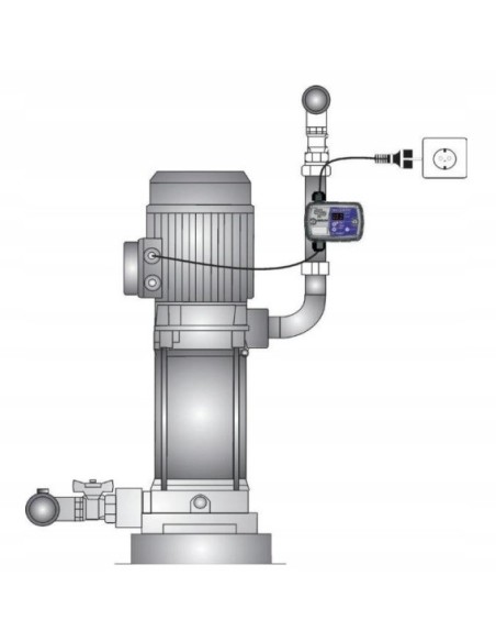 Switchmatic 1 230V Wyłącznik ciśnienia+suchobieg