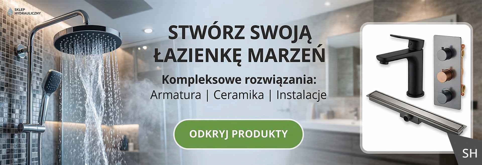 Armatura, Ceramika, Instalacje,Baterie łazienkowe