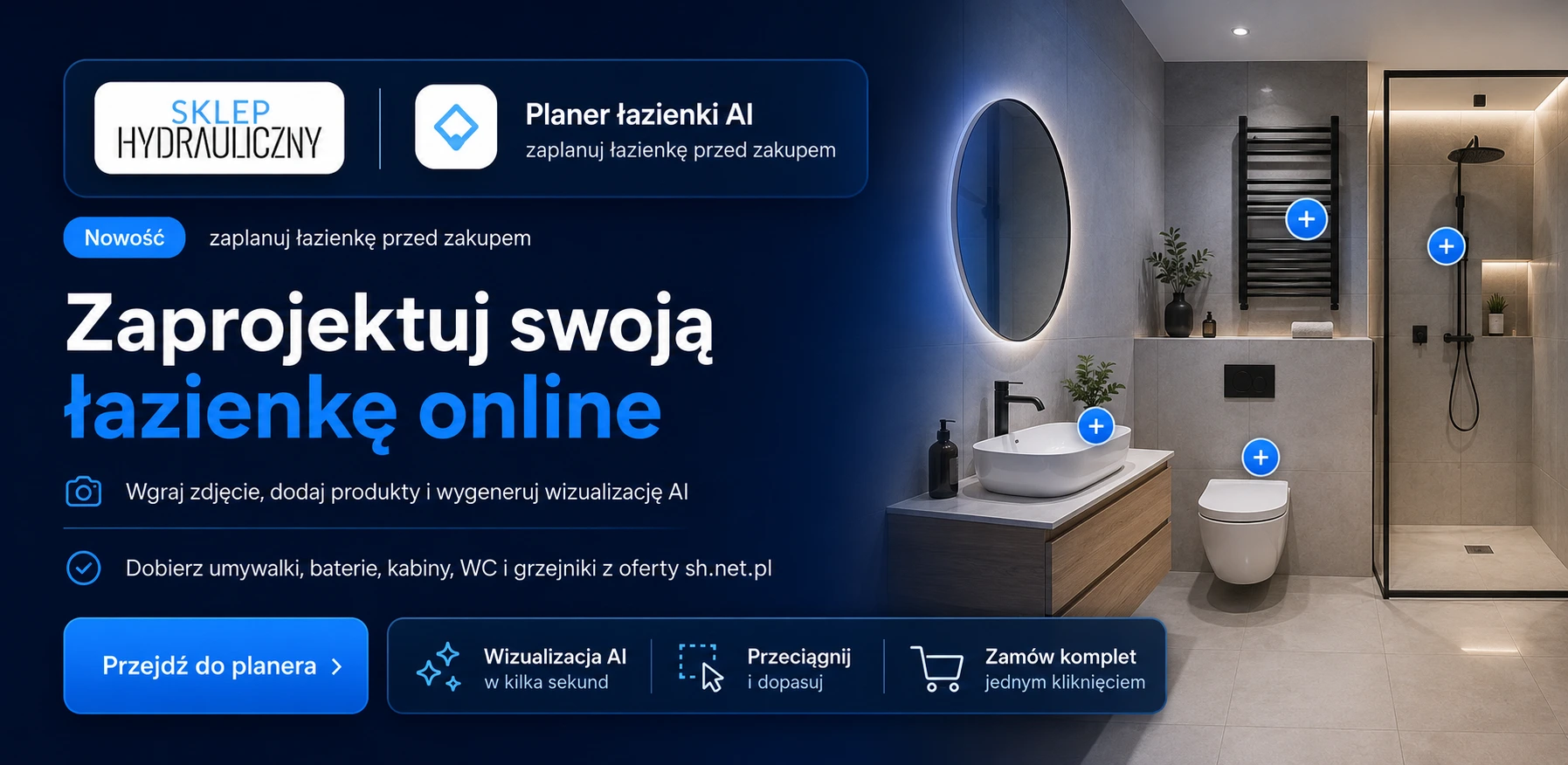 Planner AI Twojej łazienki